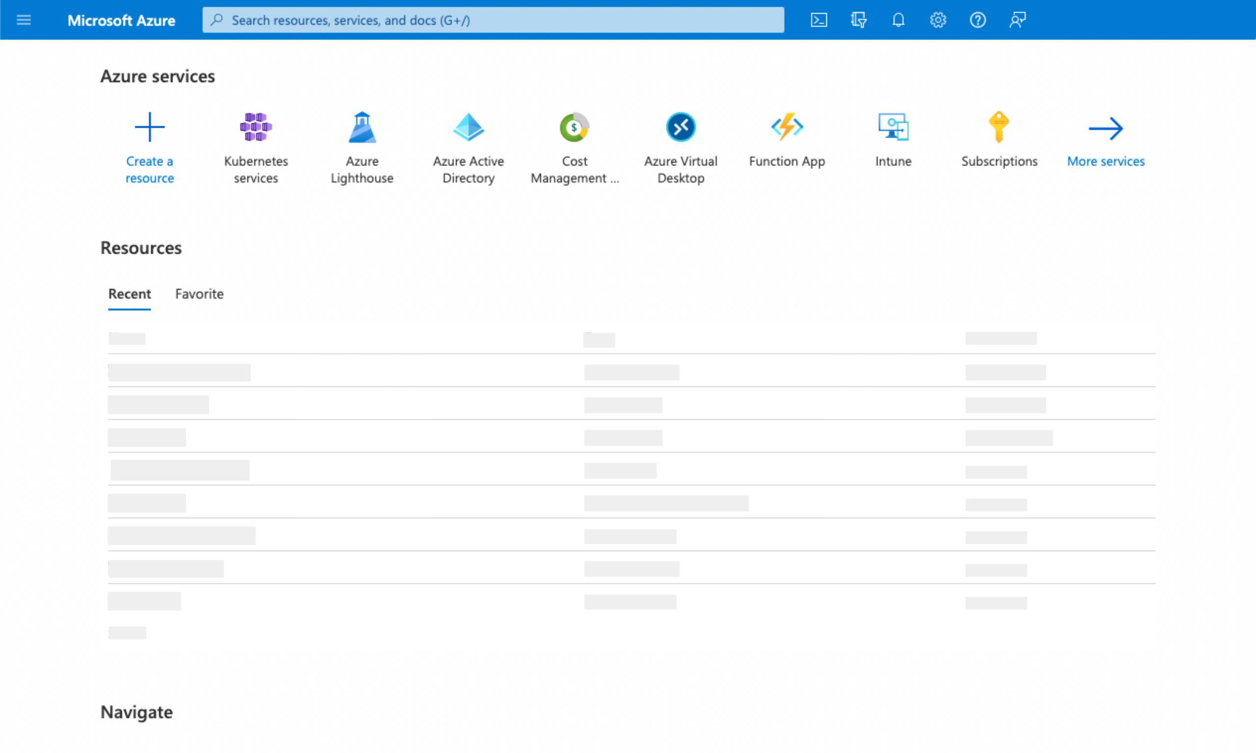 Inbox user interface